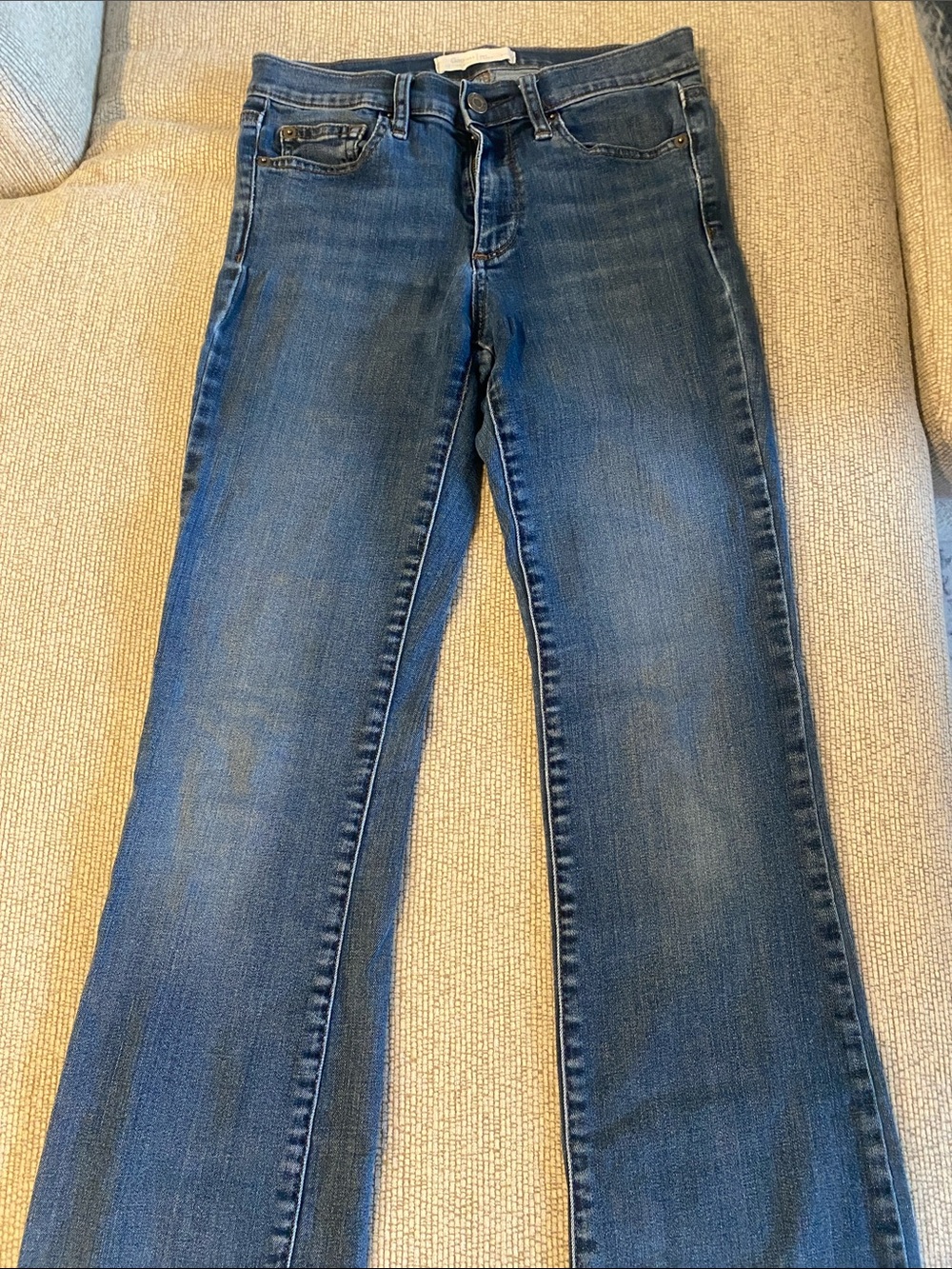 GAP womens Dark Blue Bootcut Jeans